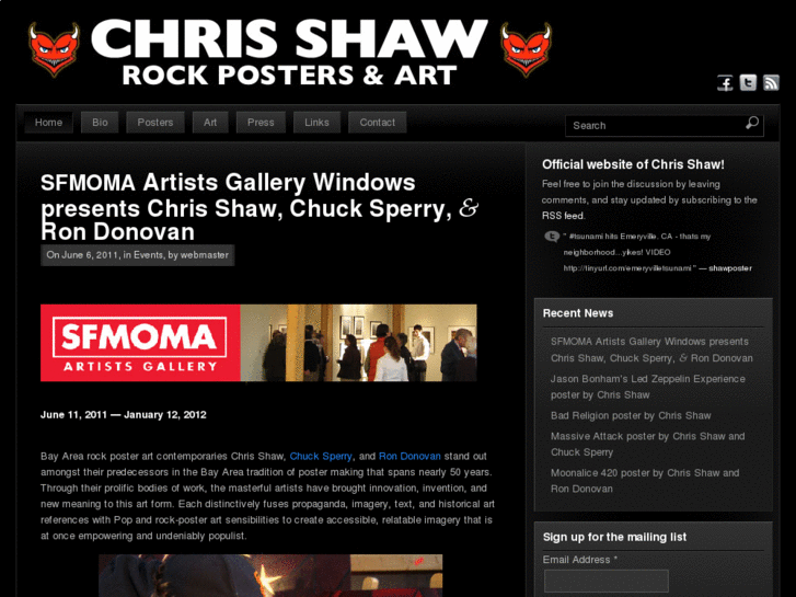 www.chrisshawstudio.com