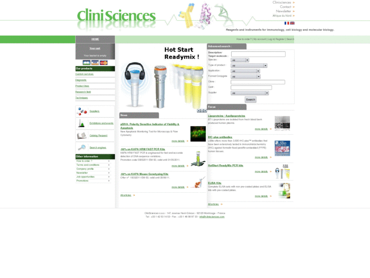 www.clinisciences.biz