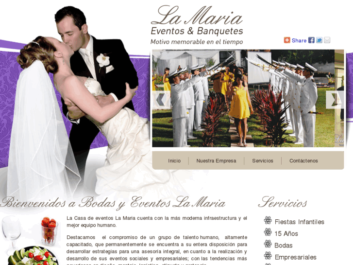 www.eventoslamaria.com