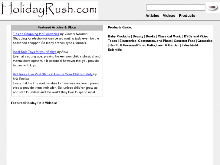 www.holidayrush.net