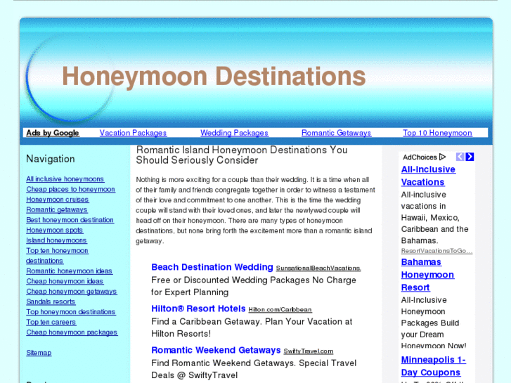 www.honeymoondestinationideas.com