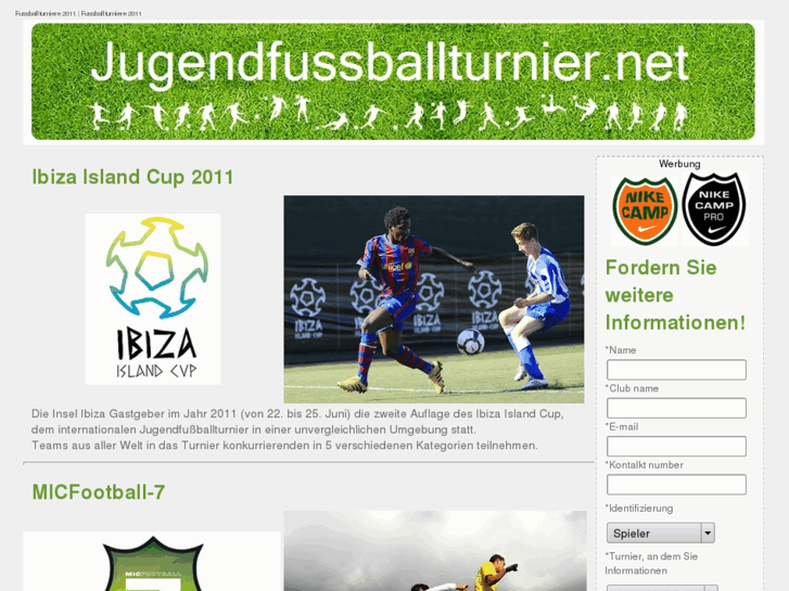 www.jugendfussballturnier.net