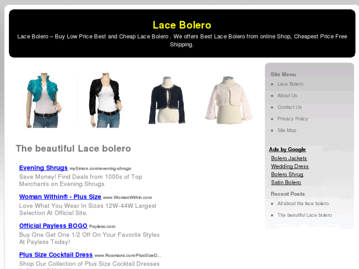 www.lacebolero.net