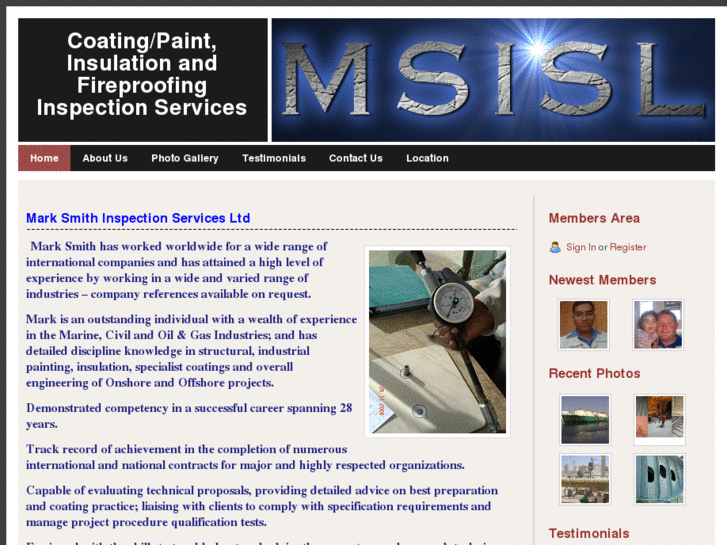 www.marksmithinspectionservices.com