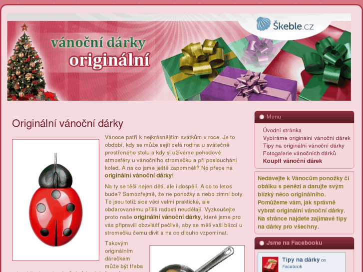 www.originalni-vanocni-darky.com