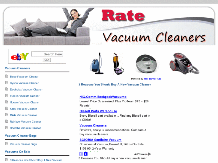 www.ratevacuumcleaners.com