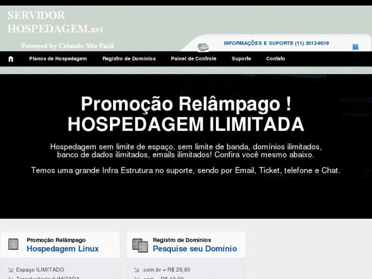 www.servidorhospedagem.net