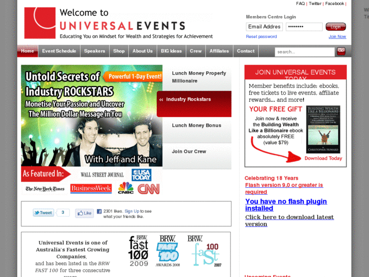 www.universalevents.com.au