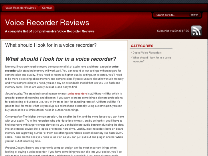 www.voicerecorderreviews.net