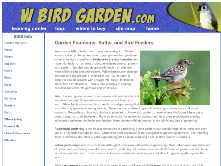 www.wbirdgarden.com