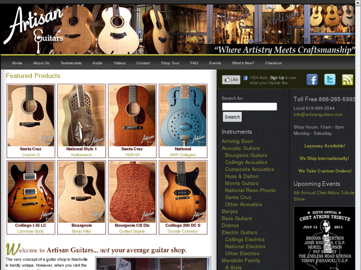 www.artisansguitar.com