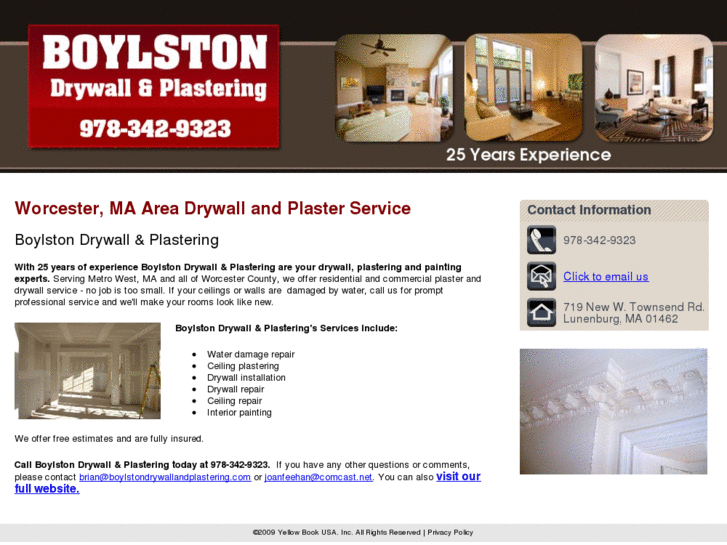 www.boylstondrywallandplastering.com