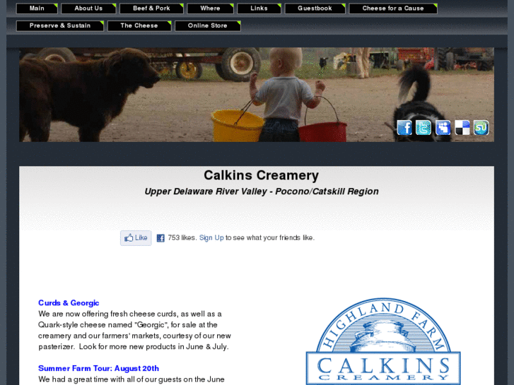 www.calkinscreamery.com