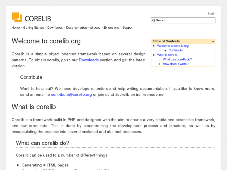 www.corelib.org