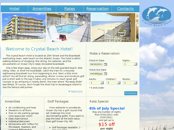 www.crystalbeachhotel.com