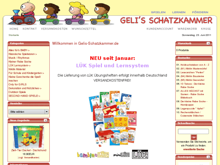 www.gelis-schatzkammer.de