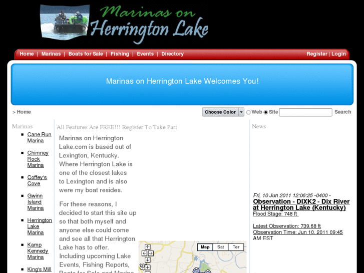 www.herringtonlakemarinas.com