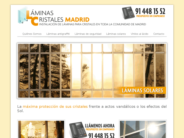 www.laminascristalesmadrid.com