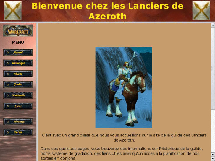 www.lanciersdeazeroth.com