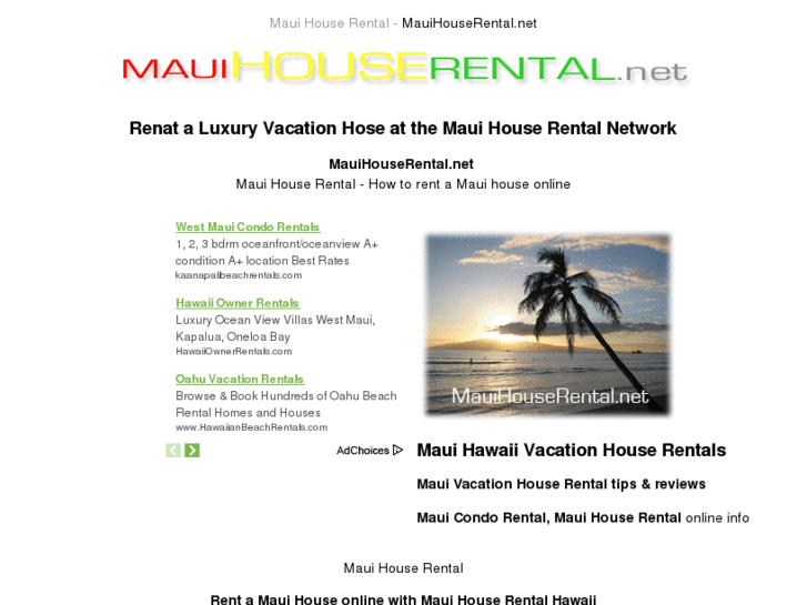 www.mauihouserental.net