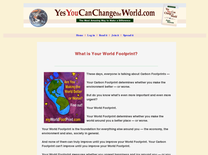 www.myworldfootprint.com