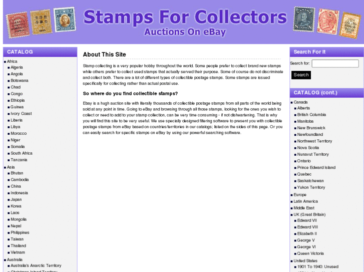 www.stamps-for-collectors.info