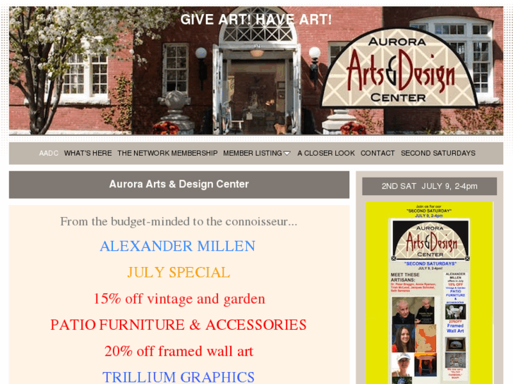 www.auroraartsanddesigncenter.com