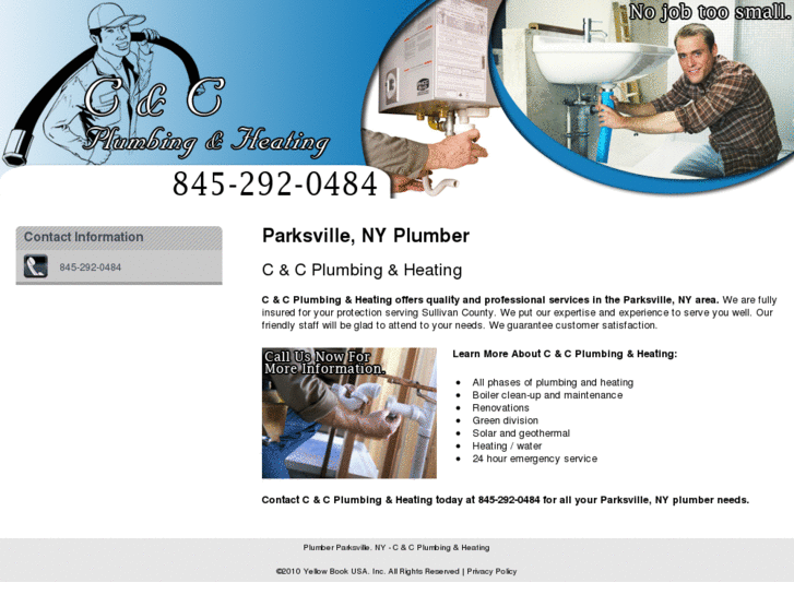 www.candcplumbingandheating.com