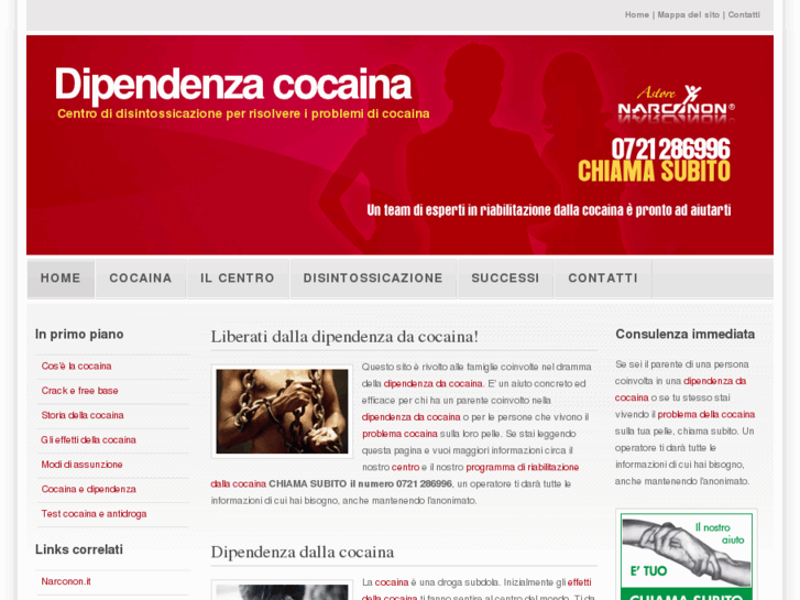 www.dipendenzacocaina.it