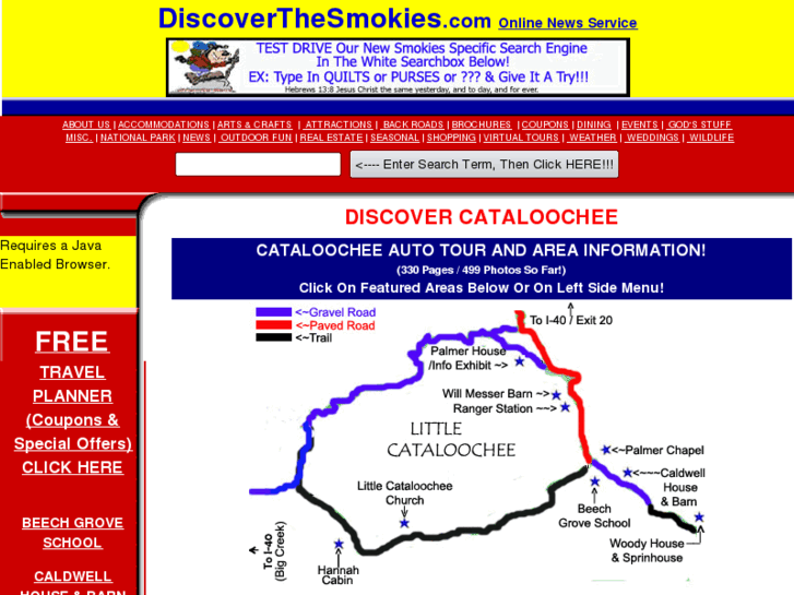 www.discovercataloochee.com