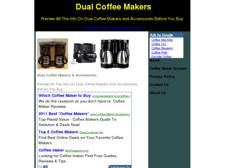 www.dualcoffeemakersreview.com