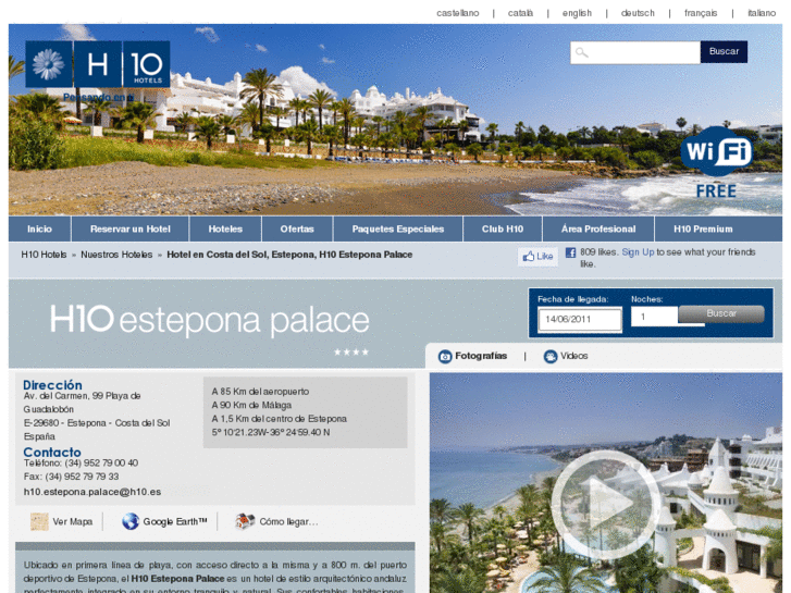 www.hotelh10esteponapalace.com