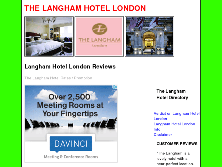 www.langhamhotellondon.net