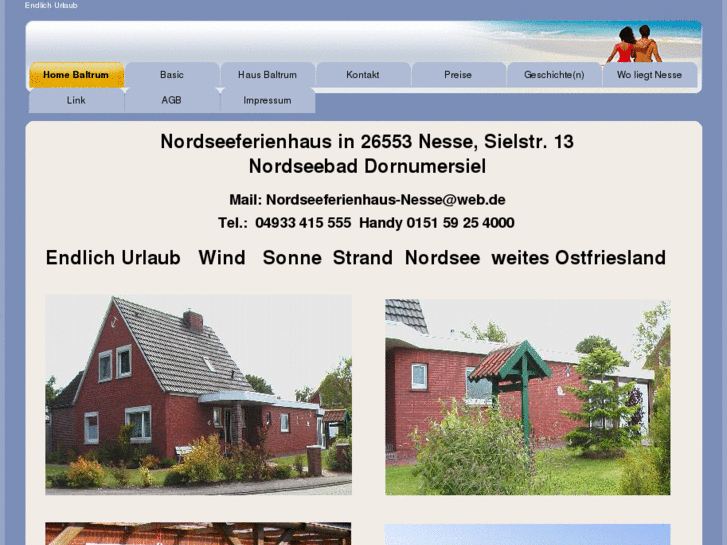 www.nordseeferienhaus-nesse.info