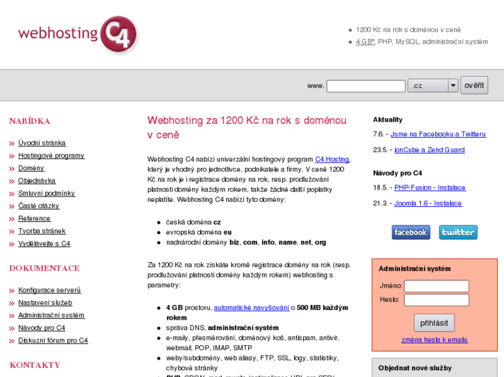 www.webhosting-c4.cz