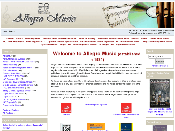 www.allegro.co.uk