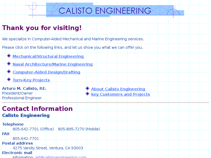 www.calistoengineering.com