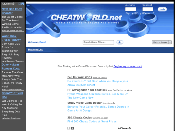 www.cheatworld.net