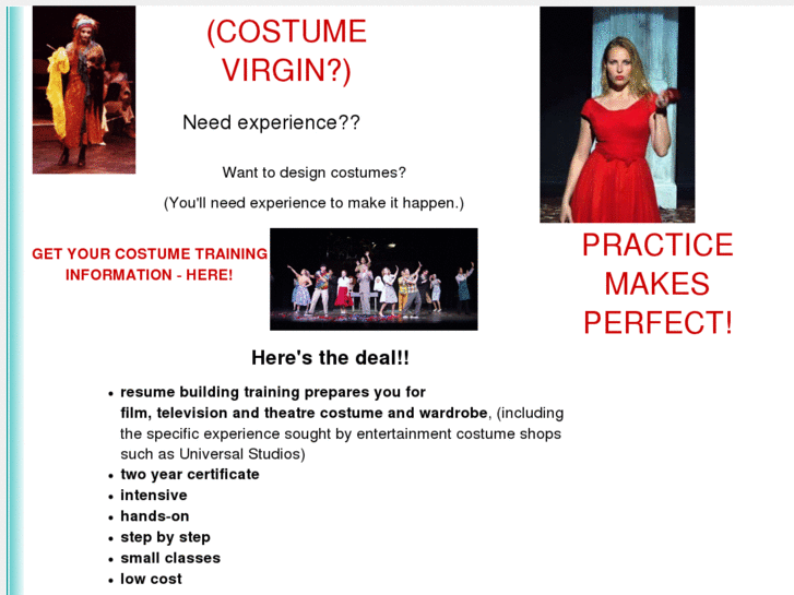 www.costumetraining.info