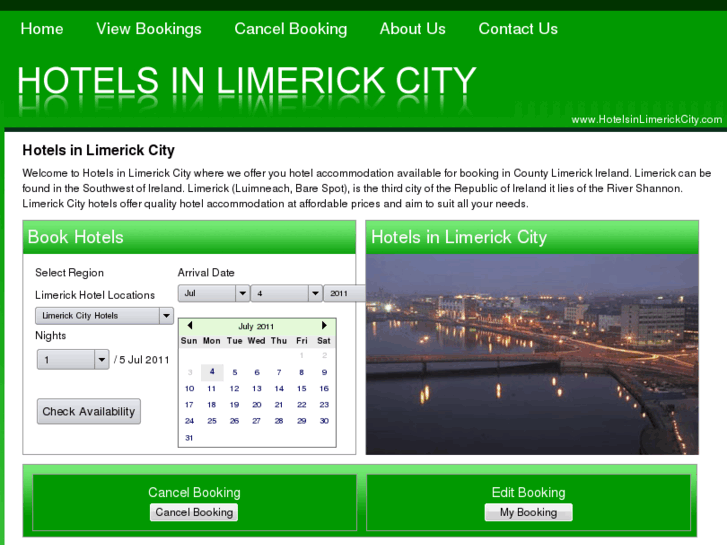 www.hotelsinlimerickcity.com