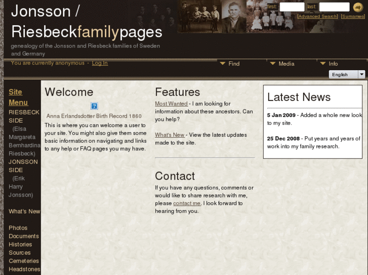 www.jonssonriesbeckfamily.com