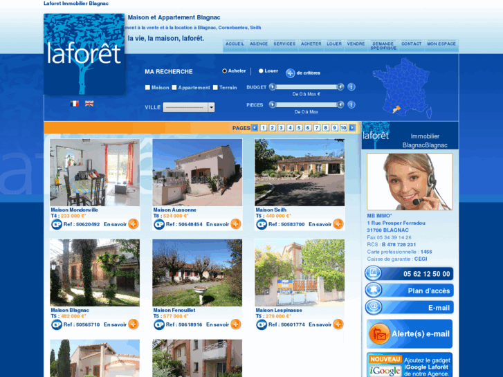 www.laforet-blagnac.com