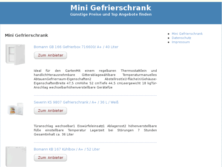 www.minigefrierschrank.com