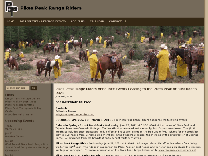 www.pikespeakrangeriders.com