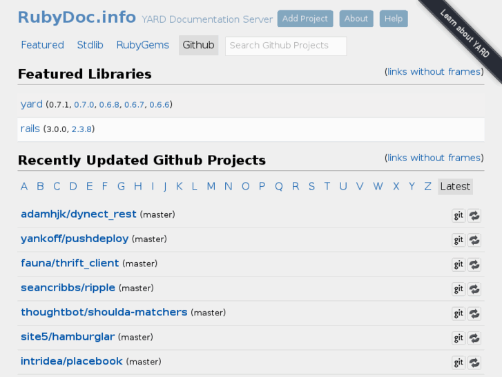 www.rdoc.info