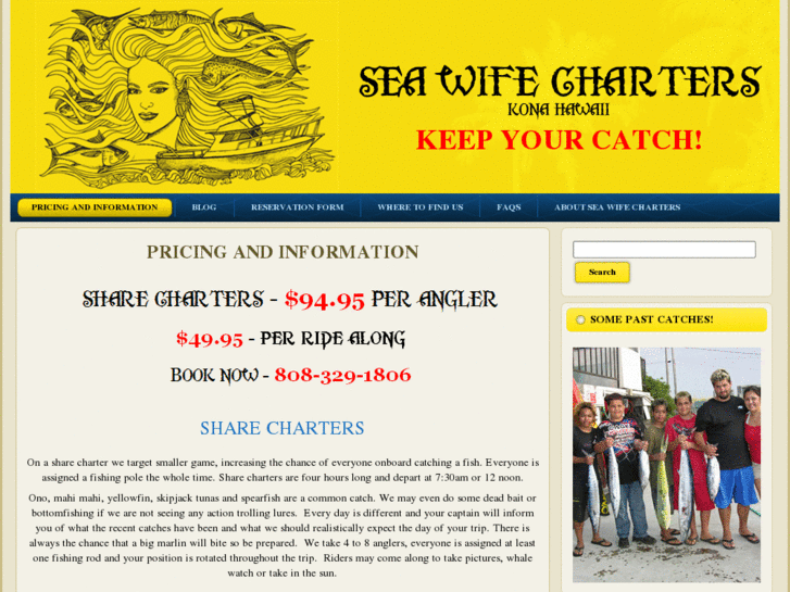 www.seawifecharters.com