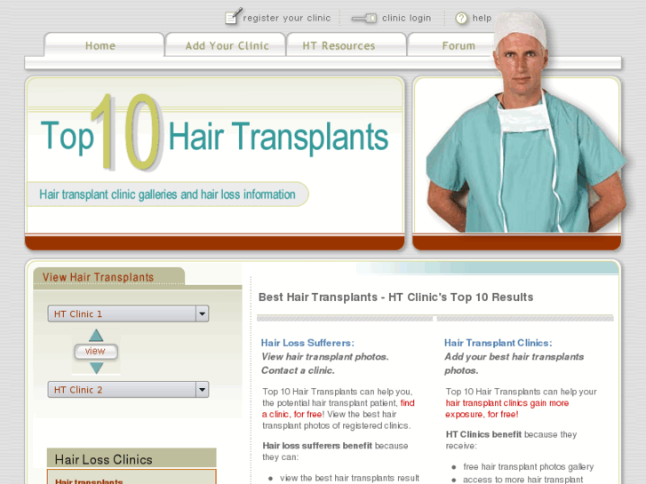 www.toptenhairtransplants.com