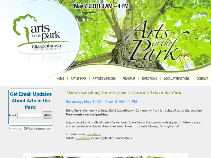 www.etownartsinthepark.com