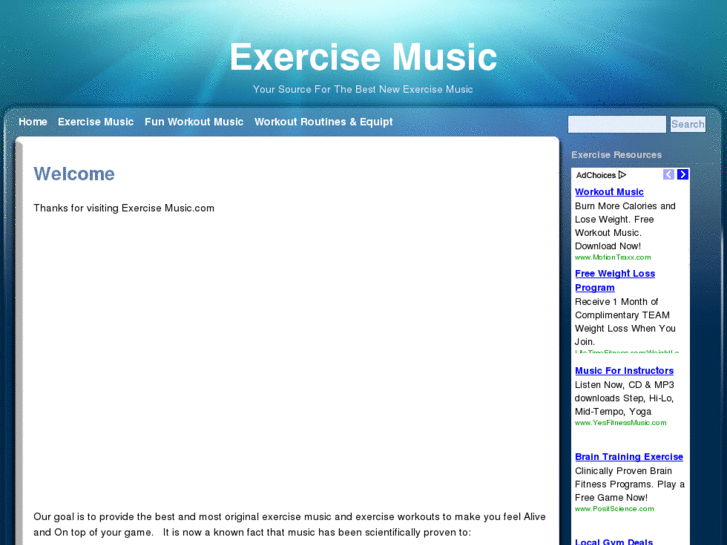 www.exercise-music.com