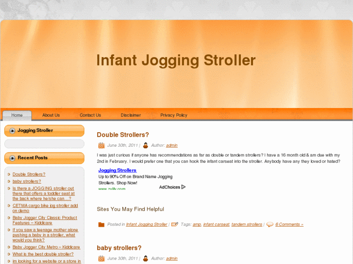 www.infantjoggingstroller.net